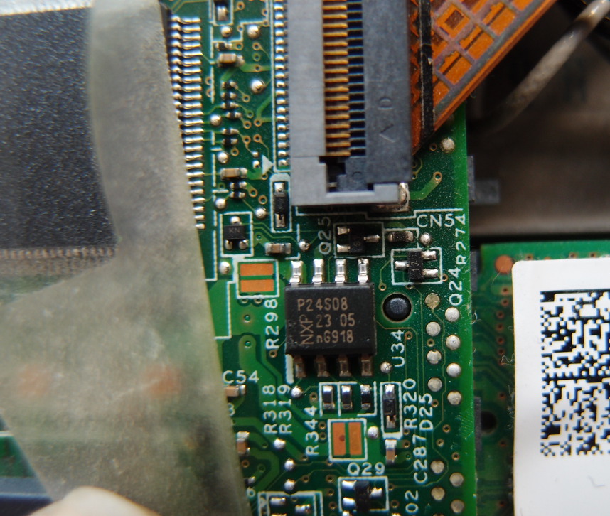 Thinkpad X200 CMOS chip